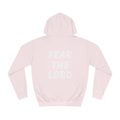 Fear the Lord print Hoodie