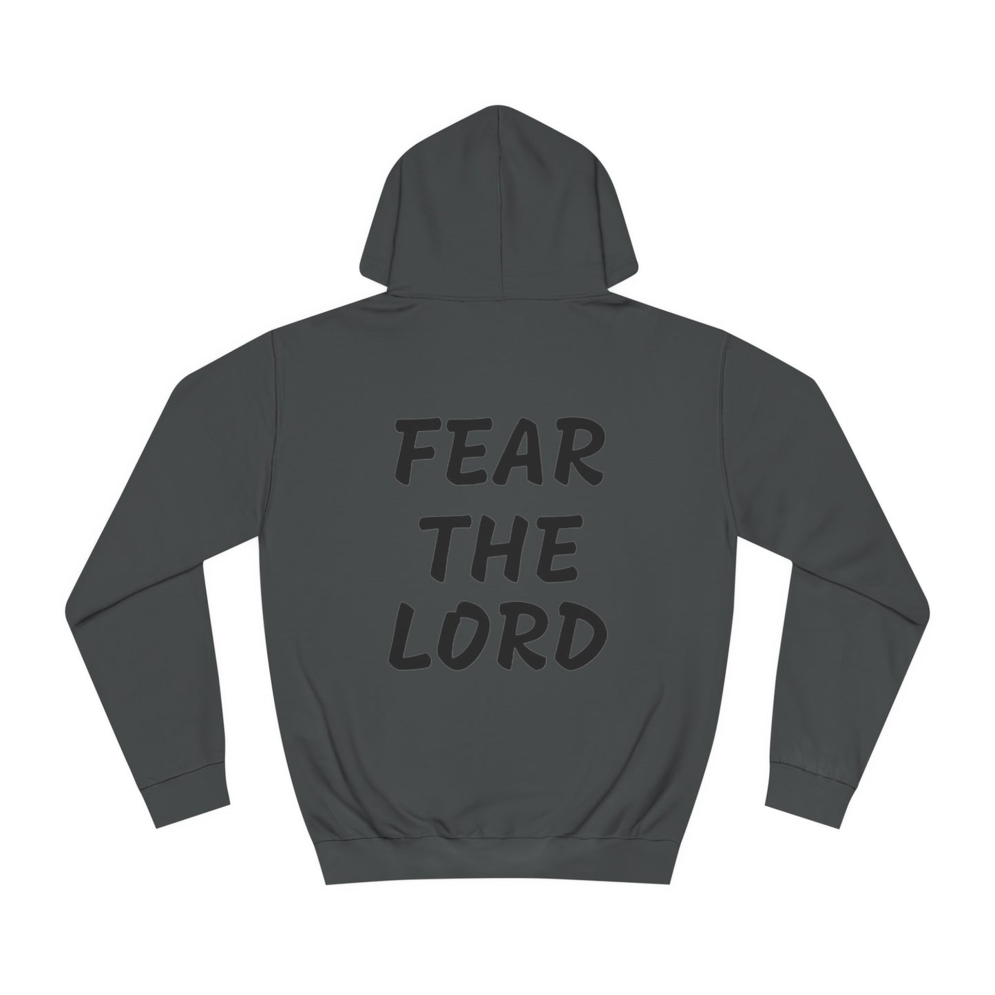 Fear the Lord print Hoodie