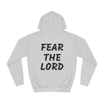 Fear the Lord print Hoodie